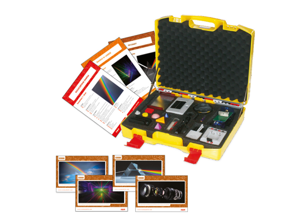 Optics. The Science Suitcase with worksheets and lesson scenarios