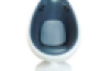 Retro Egg Chair with Sound and Lights – Blue