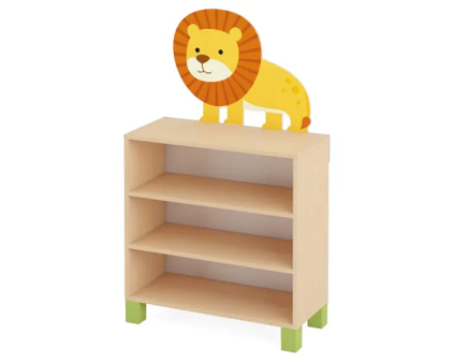 Jungle with legs - Monkey Cabinet with sliding doors