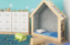 Acoustic hideout with bookcase