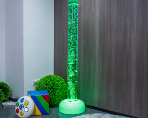 180cm Bubble Tube with Light Up Base