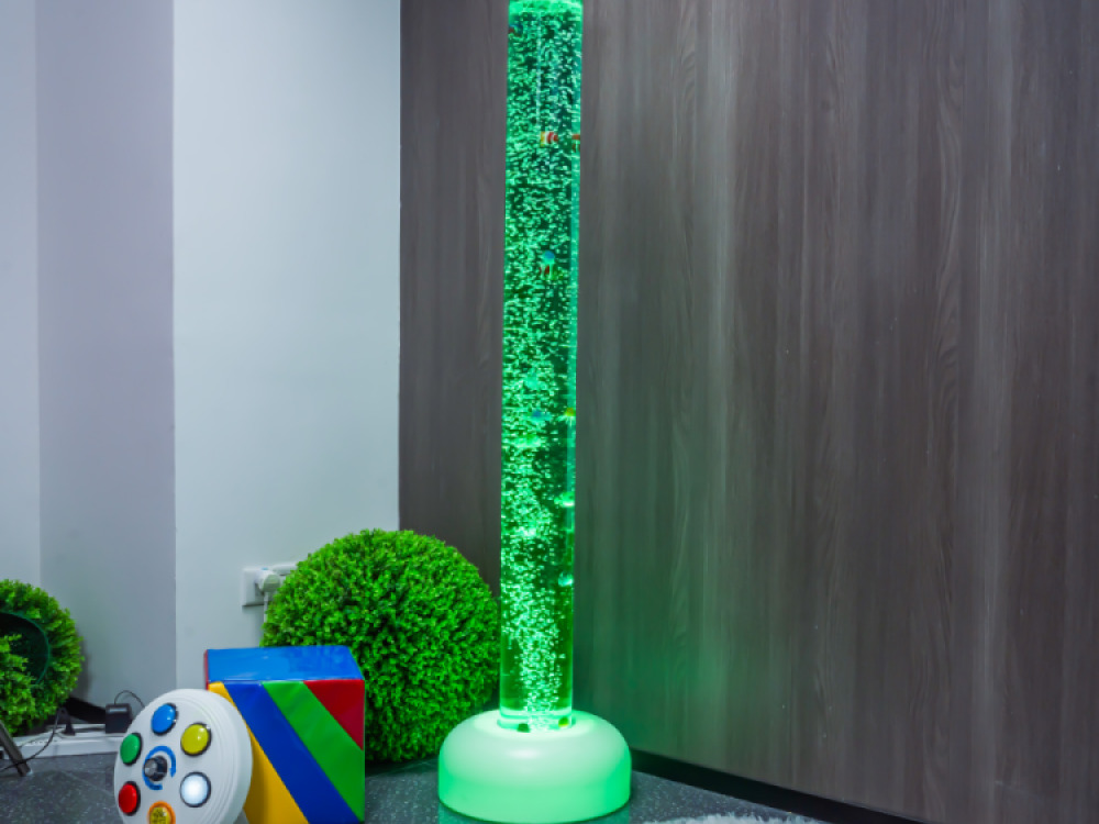 180cm Bubble Tube with Light Up Base