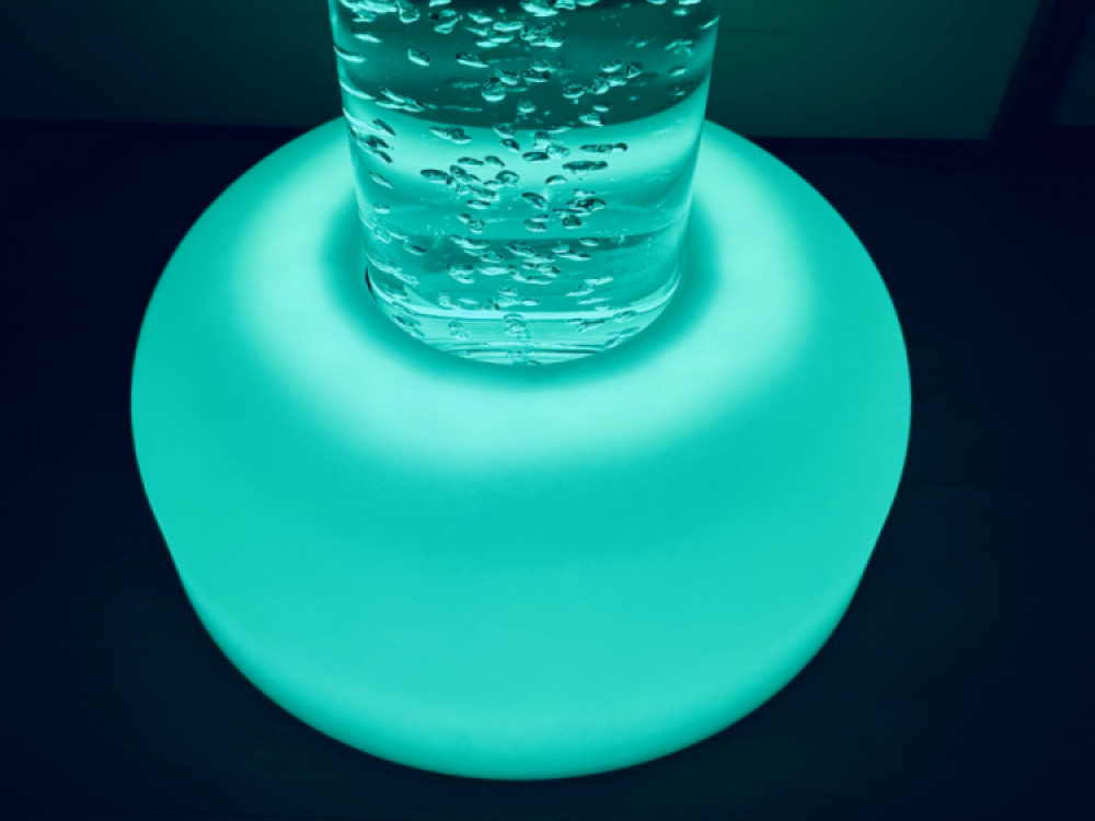 180cm Bubble Tube with Light Up Base