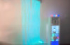 Fibre Optic Curtain with Tails With Swing Bracket (100 Fibre Tails)