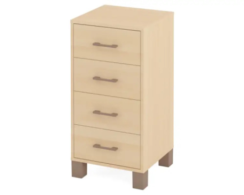 Small cabinet with drawers. Birch. Fresh Collection
