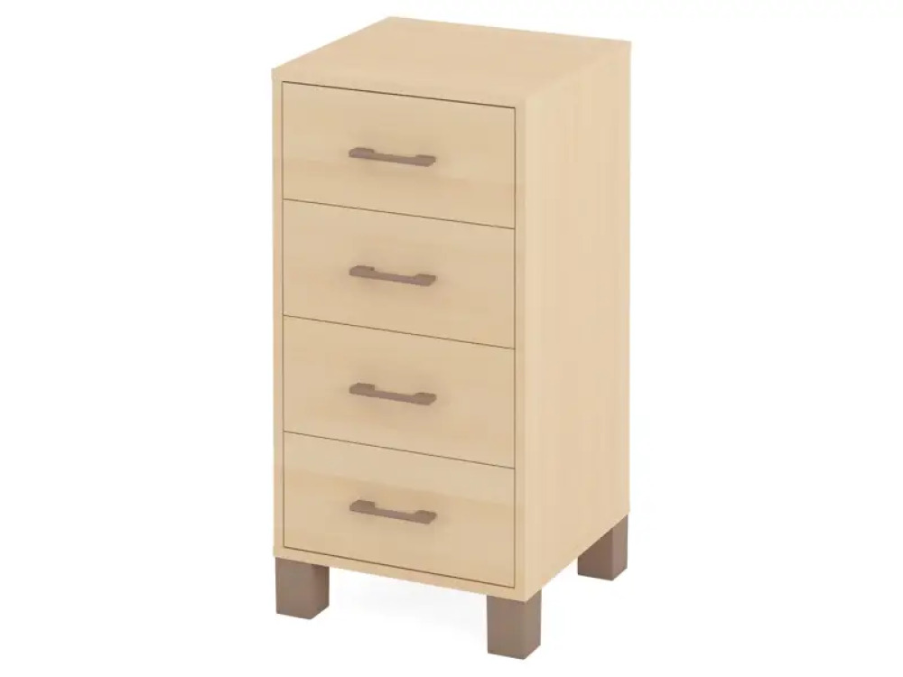 Small cabinet with drawers. Birch. Fresh Collection