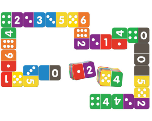 Number dominoes 0-6