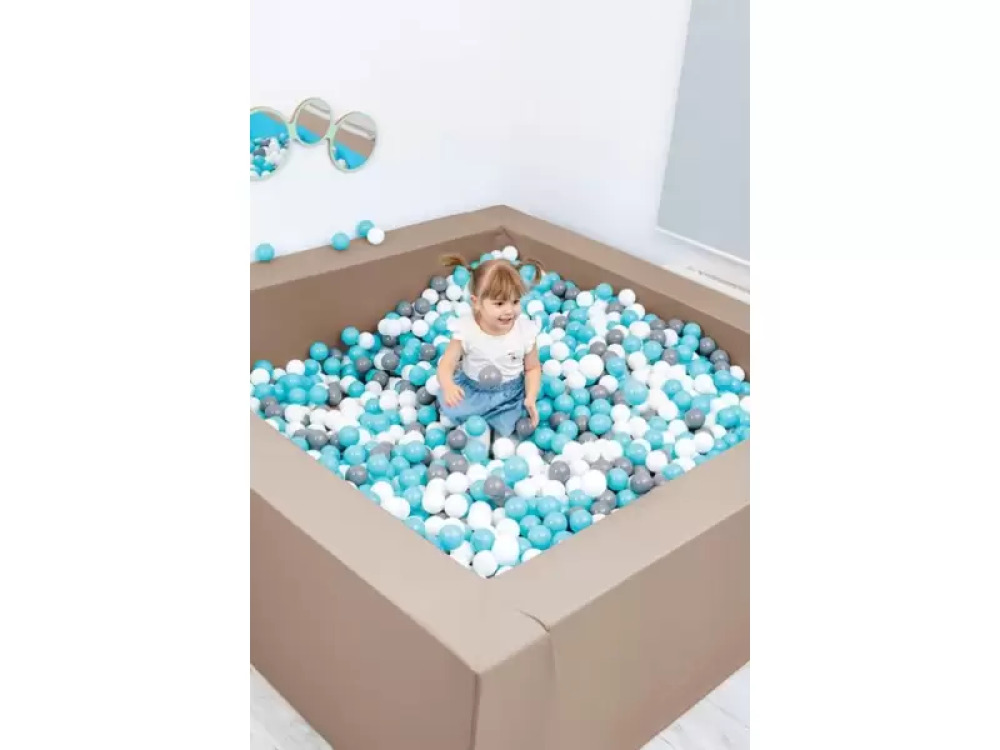 Ball pool. Beige. 1,5 x 1,5 m