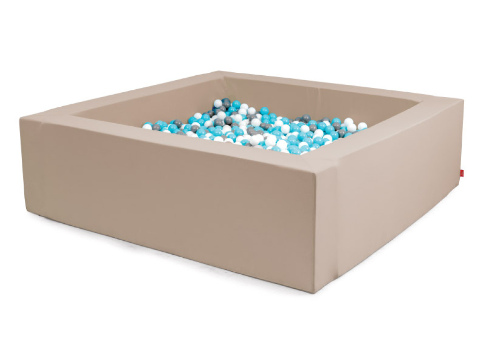Ball pool. Beige. 1,5 x 1,5 m