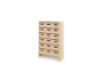 Storage Unit XL with deep wooden trays - Eko