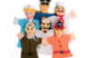 Professions. Hand puppet