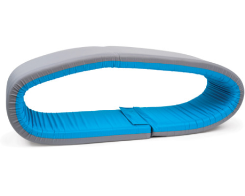 Hoop and rehabilitation path. Caterpillar