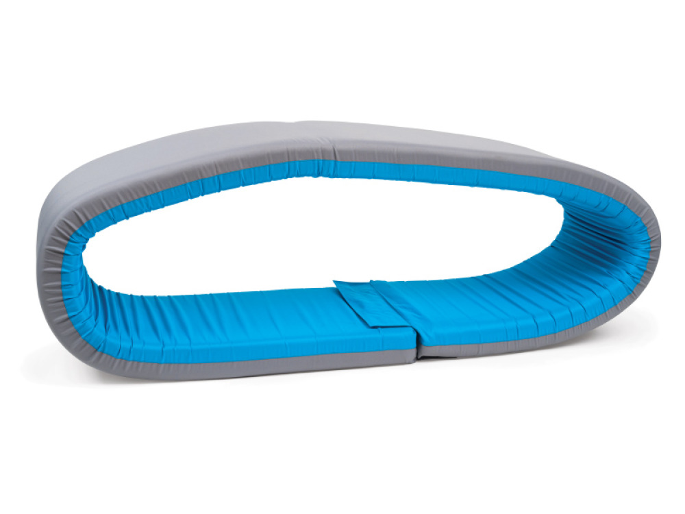 Hoop and rehabilitation path. Caterpillar
