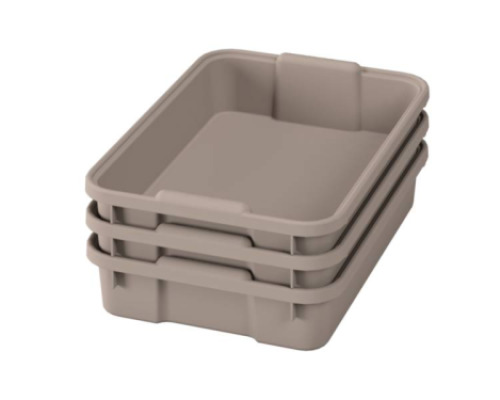 Small plastic containers - eco beige - 03