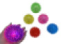 Flashing Spikey Light Up Ball (Large)