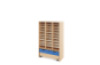 Storage Unit XL with compartments + container - Blue