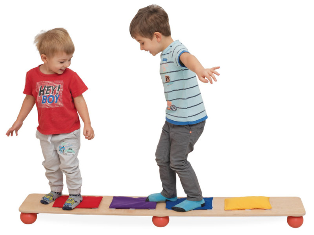 Wooden sensory path