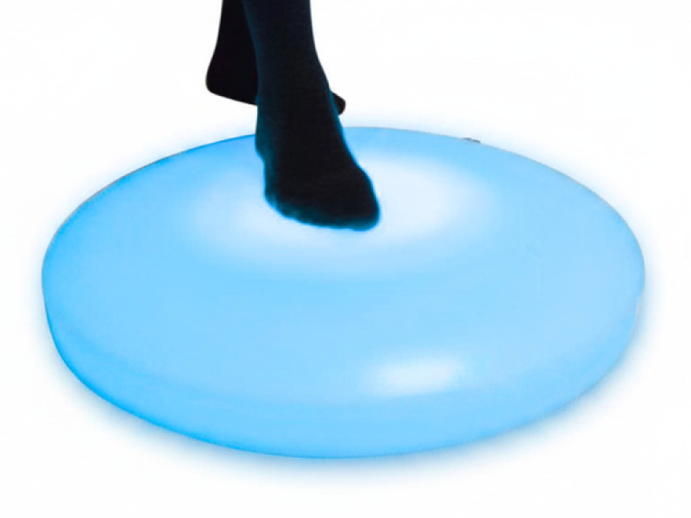 Round Interactive Light Up Floor Tile (Plastic)