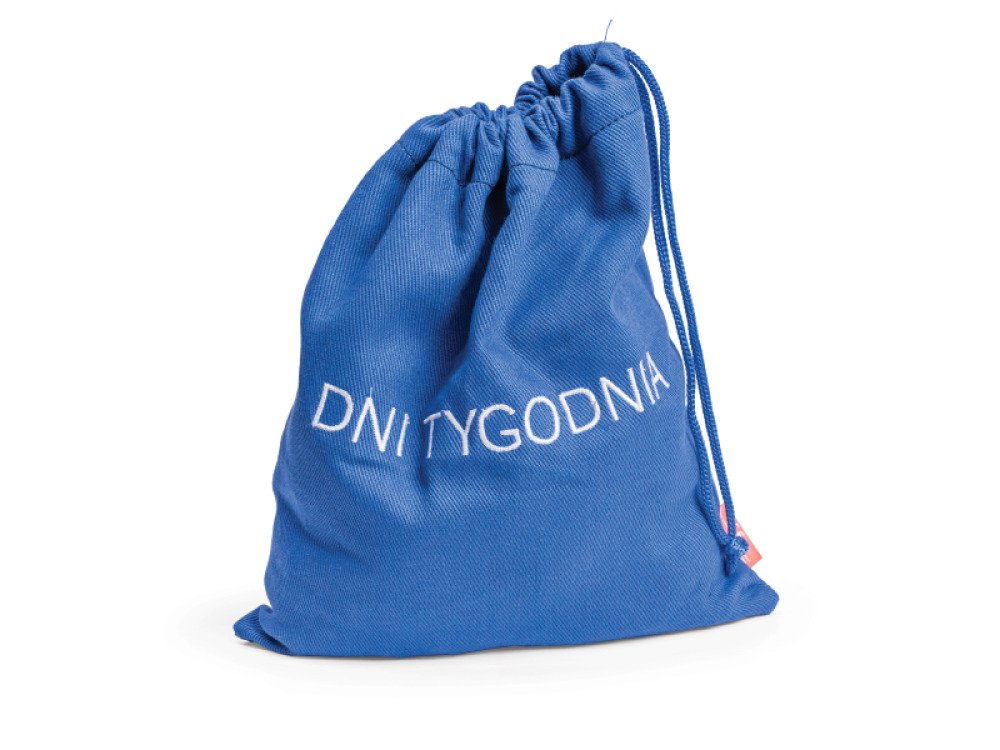 Bean bags - days of the week. Polish-English version