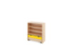 Storage Unit L with shelves + containers - Yellow