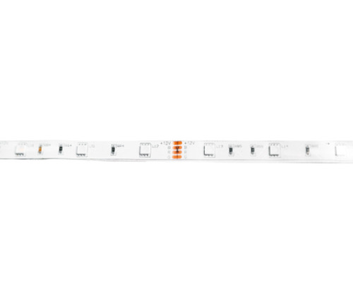 Light strip for dry square pool 2 x 2 m