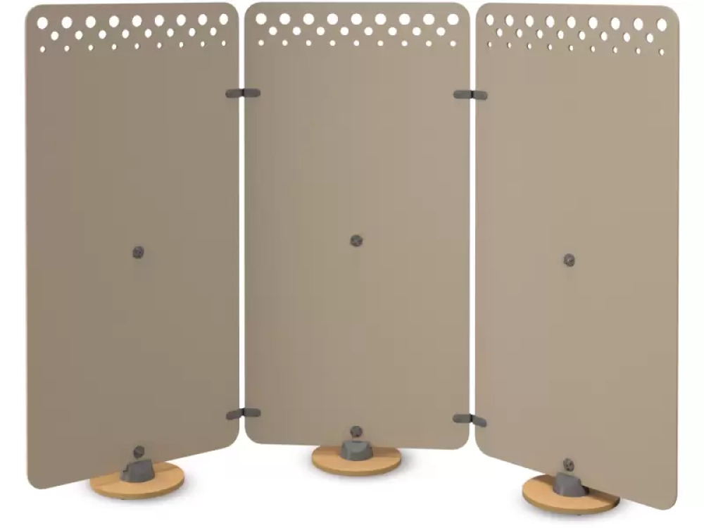 Tall acoustic screen - Beige