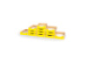 12 - small wooden trays - Yellow