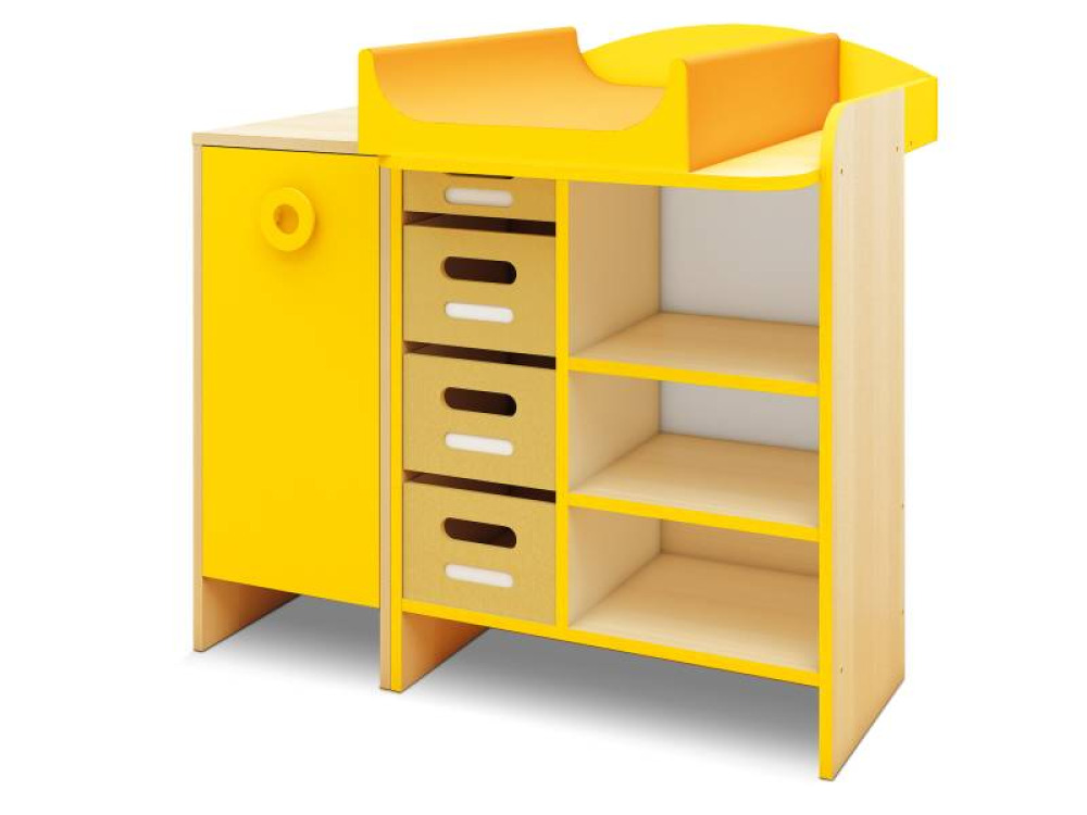 Cabinet for changing unit