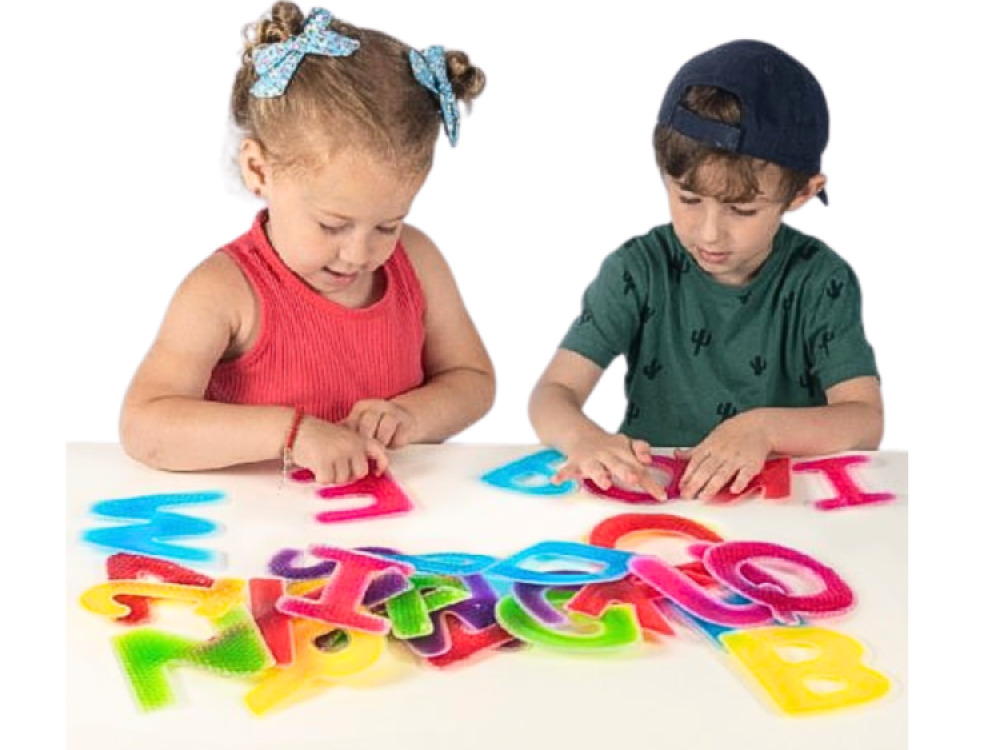 Textured Jelly Alphabet (Upper Case)