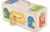 Open and close. Box with locks