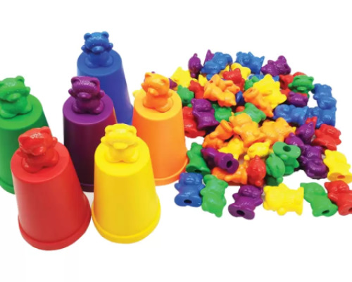 Teddy bears. Sorting set