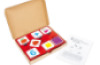 MATH counters & Worksheets Magnetic sorting and counting set