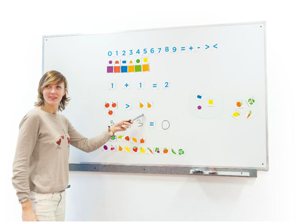 MATH counters & Worksheets Magnetic sorting and counting set