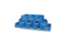 12 - big cardboard trays - Blue