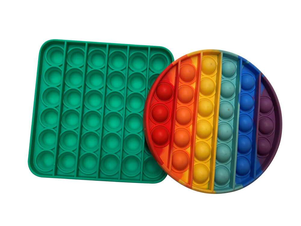 Pop Fidget Pad - Square - Green
