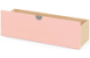 Cubo wide rolling box. Pale pink