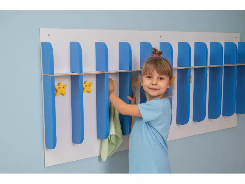 Wall-mounted bathroom cabinet. White Tooth