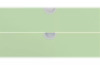 Cubo collection. Two wide low drawers - sage