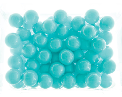 Softplay pool balls 500 pcs. Turquoise