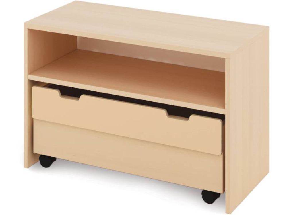 Storage Unit S with shelves + containers - Eko