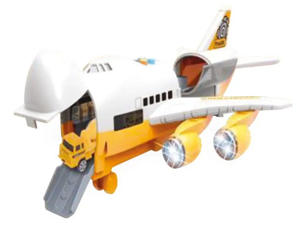 Transport plane with a mechanic