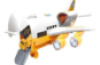 Transport plane with a mechanic