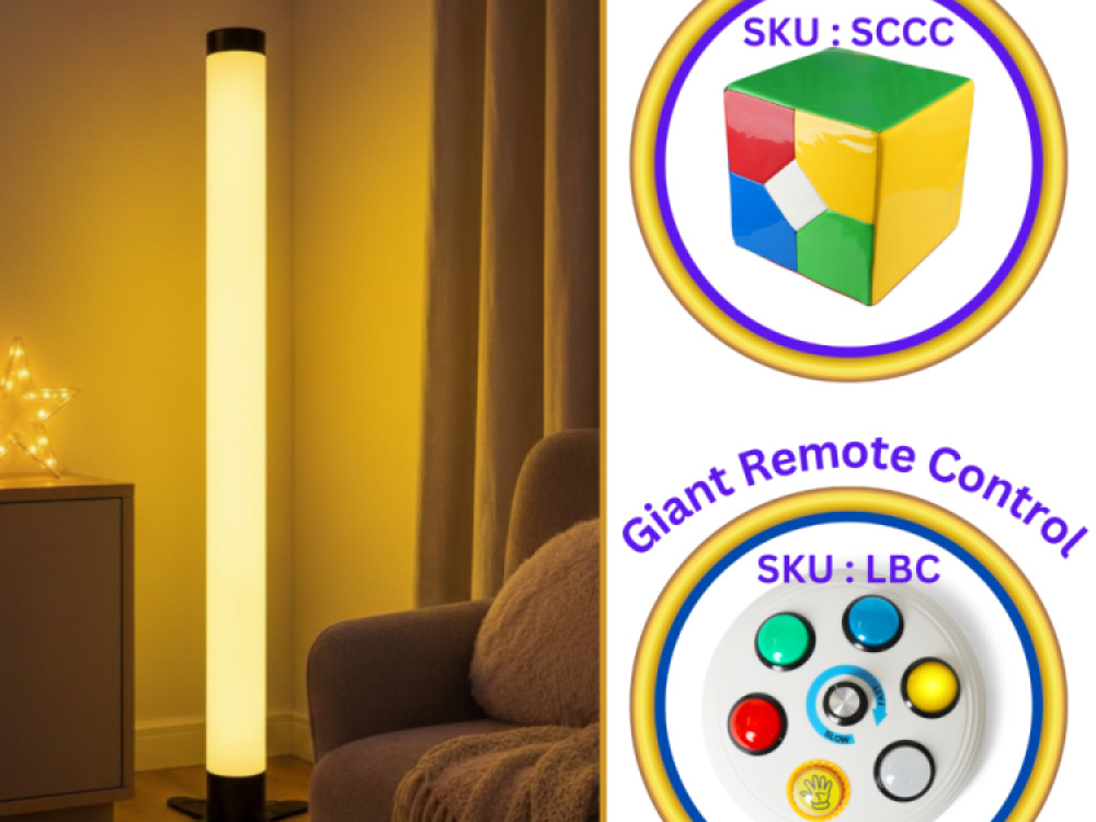 180cm Waterless Led Tube with Remote Control & Acrylic Bracket