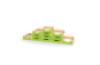 12 - small wooden trays - Green