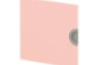 Cubo doors. Low. Pale pink