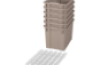 Extra large plastic containers with runners - eco baige - 06