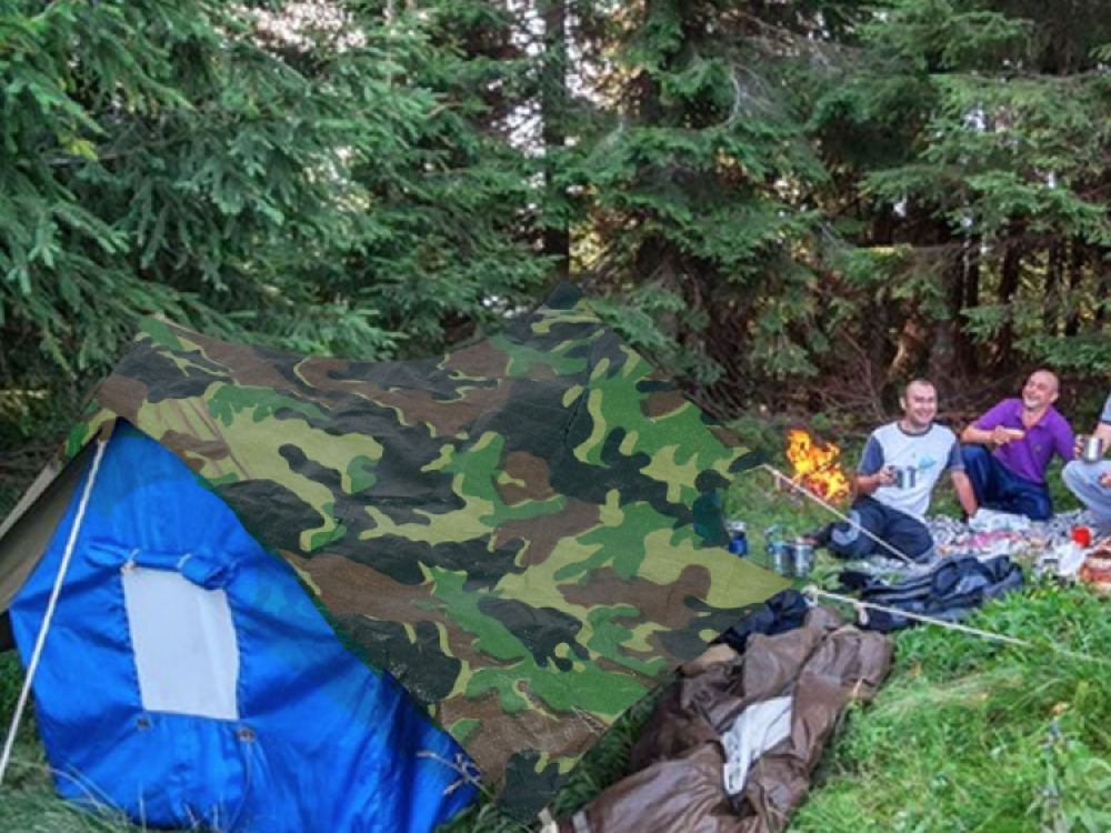 Camouflage Tarp