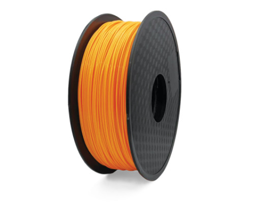 PLA orange filament for 3D printer - 1 kg