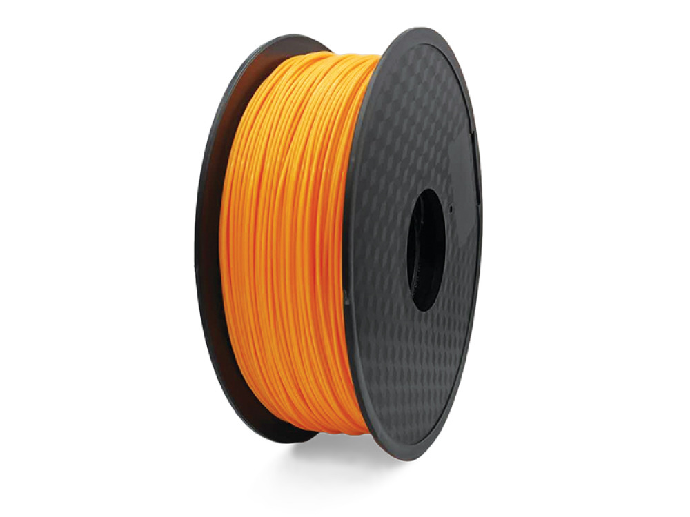 PLA orange filament for 3D printer - 1 kg
