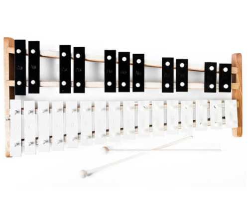 Metal xylophone
